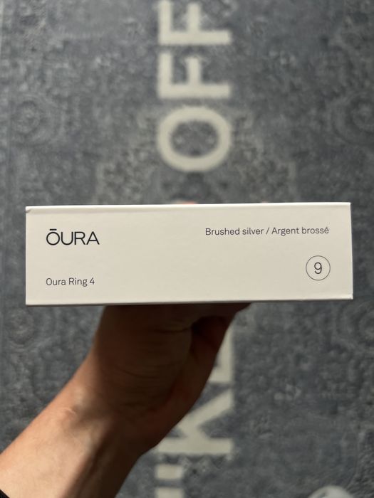 Розумне кільце Oura Ring 4 Brushed Silver