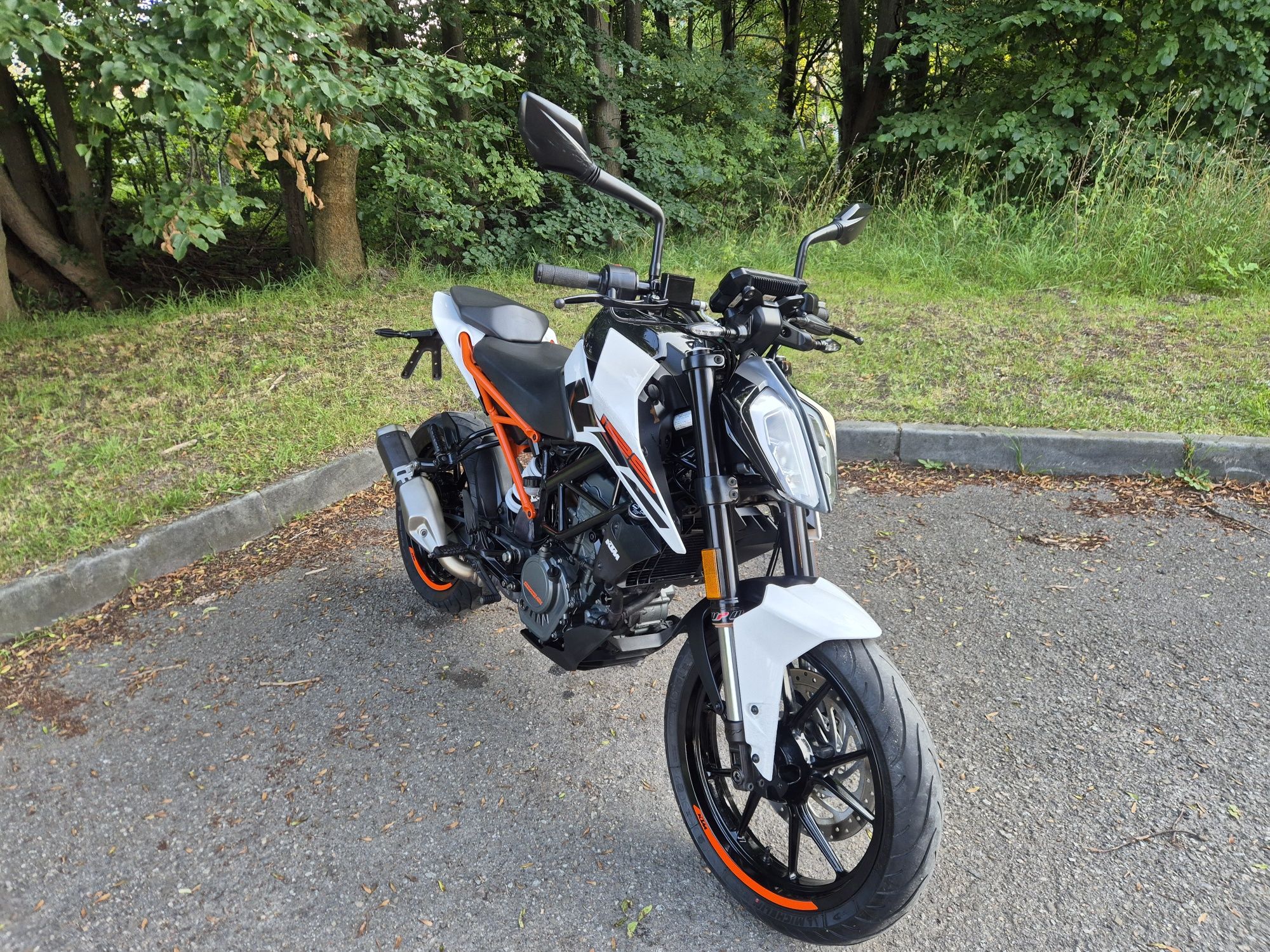 KTM Duke 125 Super Stan 19,000km 2018r. Tarnów Dowóz z cb rc