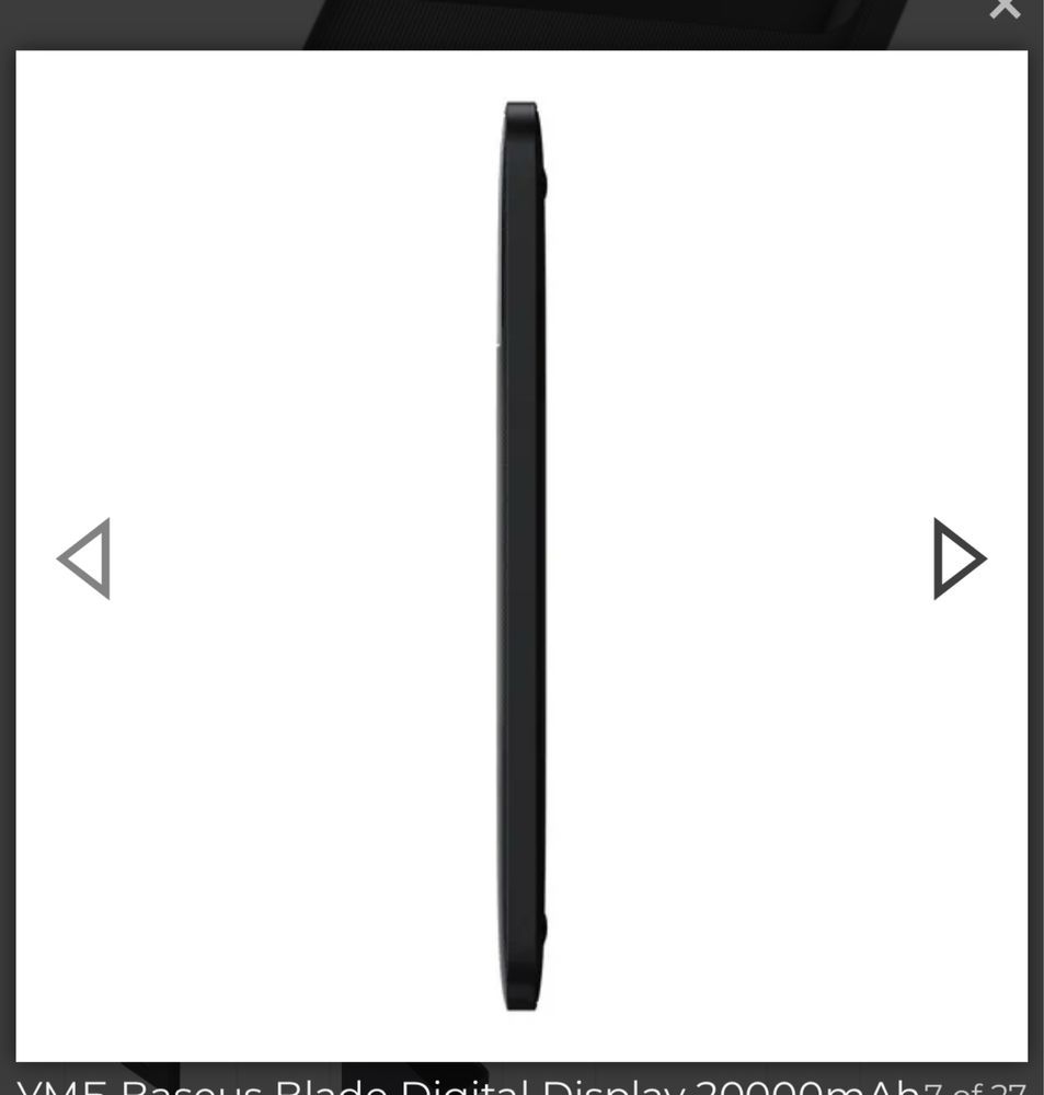 Павербанк Baseus Blade Digital Display 20000 mAh PD 100W