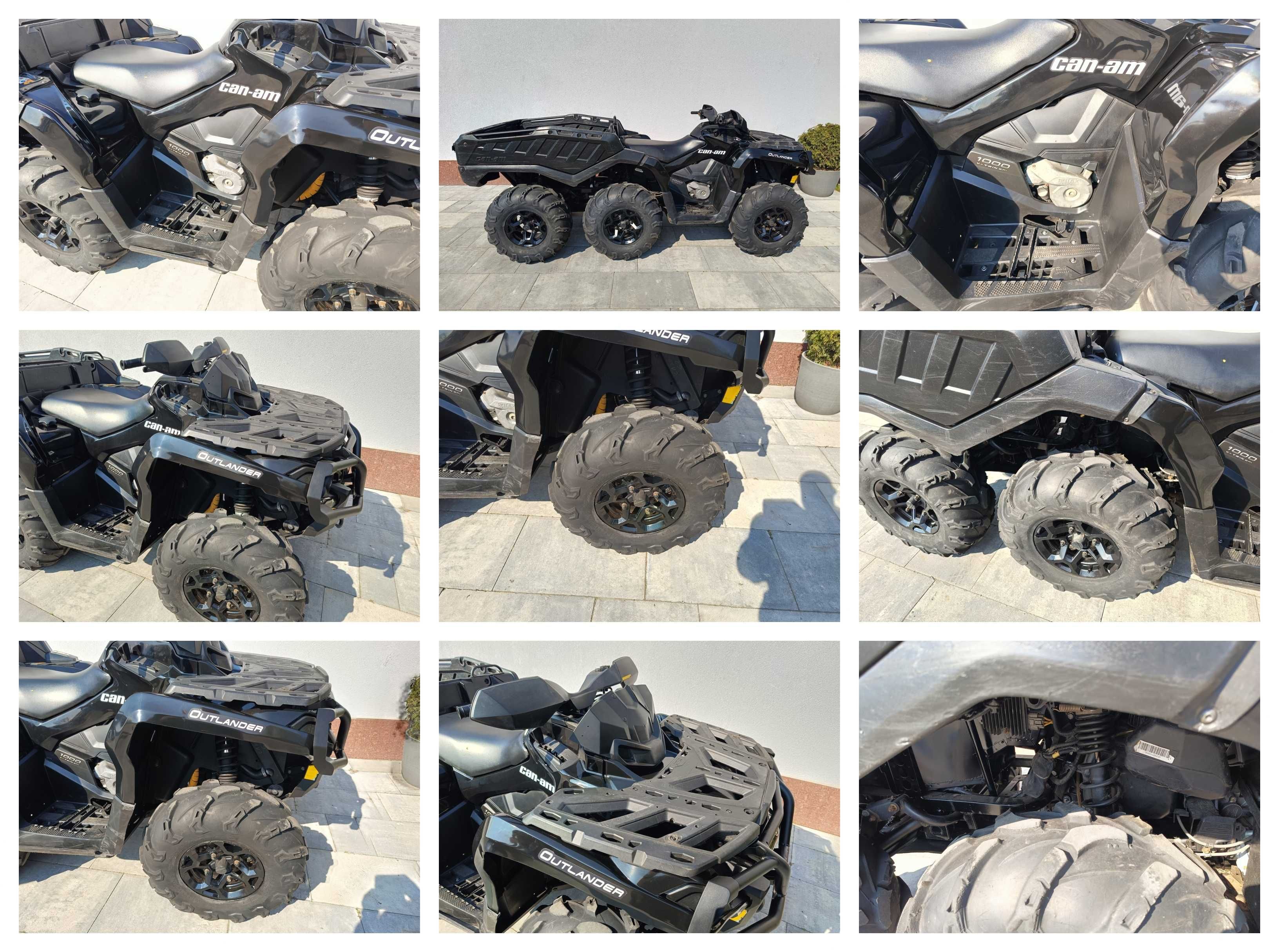 Can-Am Outlander 1000 G2 6x6 2014, transport, raty na oświadczenie!