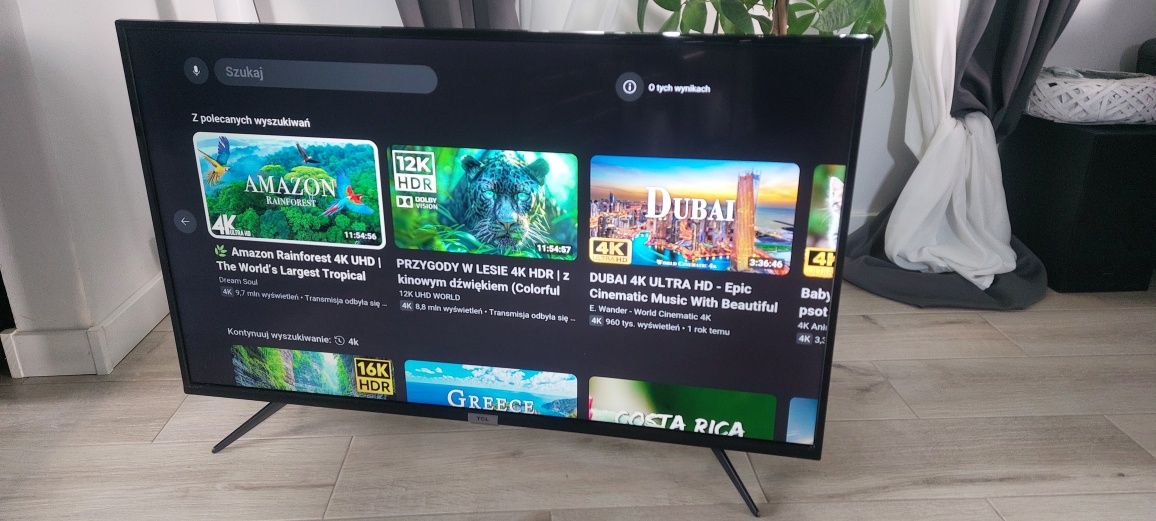 Telewizor Smart tv 4K Android TCL