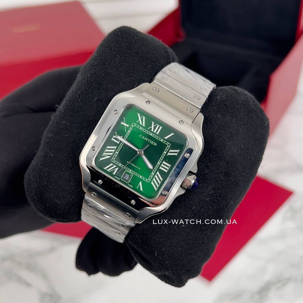 Чоловічий годинник Cartier Santos картье