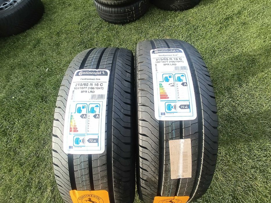 opony 215/65/16C Continental Van Contact Eco 2 sztuki 9mm