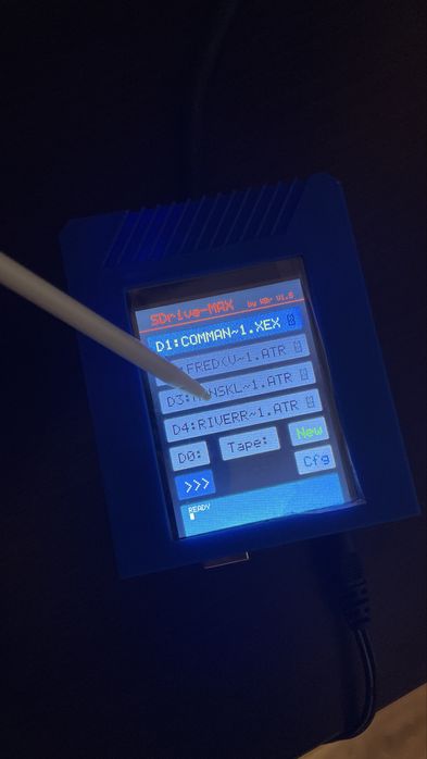 Atari XE XL  stacja SDrive-MAX