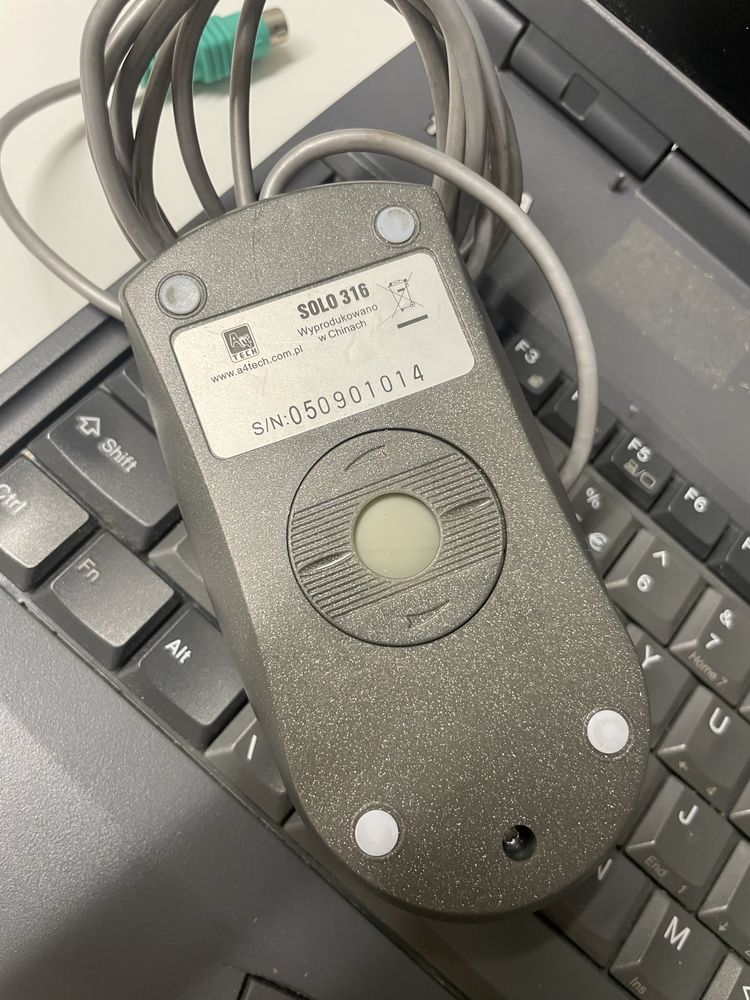 Retro myszka, kulkowa a4tech