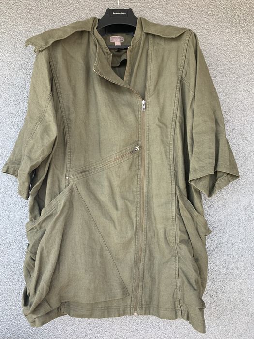 Kurtka Lniana z krótkim rękawem H&M