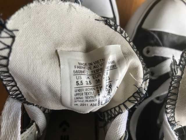 Sapatilhas Converse Chuck Taylor All Star Lift Platform T36