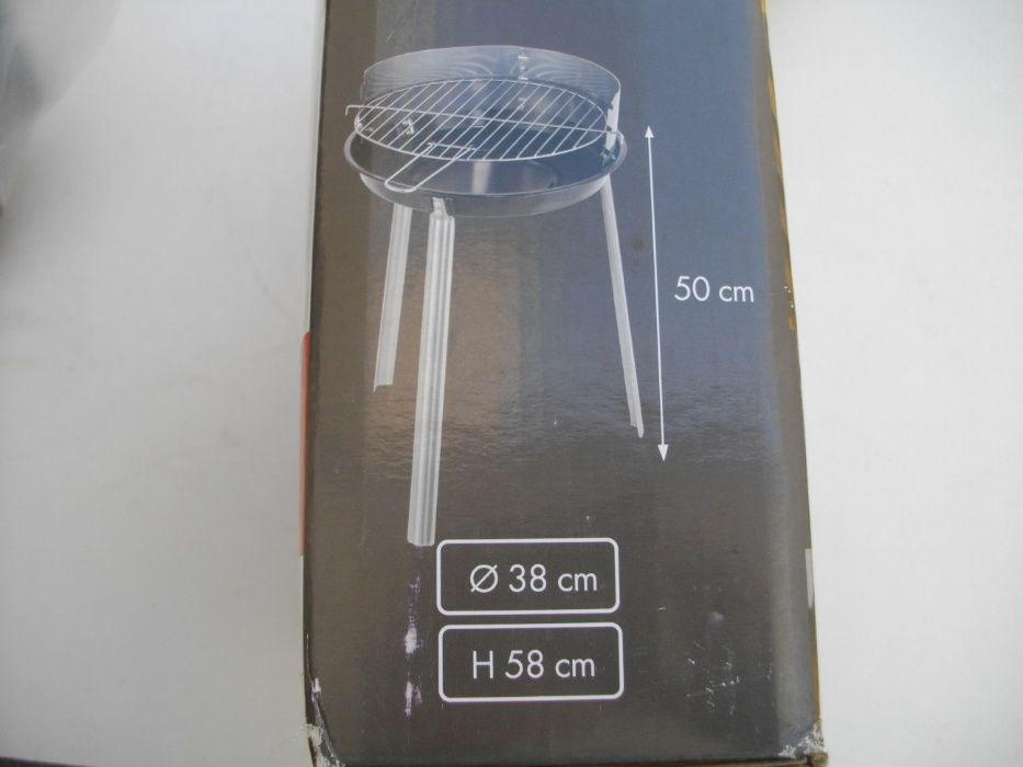 Barbecue redondo de 38 cm