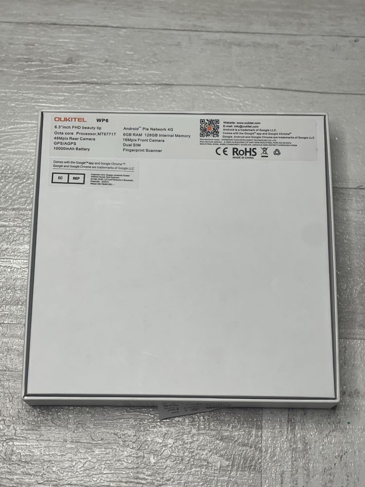 Смартфон OUKITEL WP6 6/128 gb