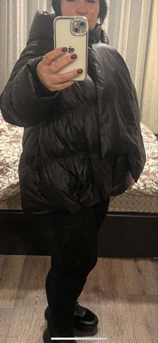 Продам пуховик пух перо  54 размер