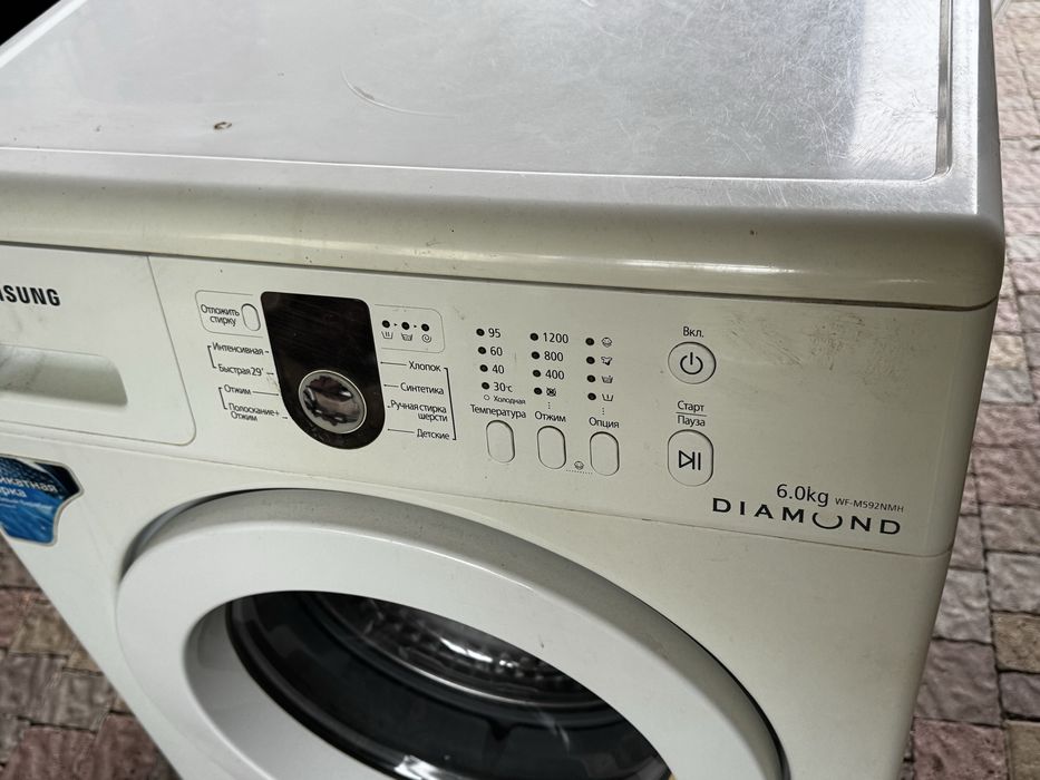 Продам Пралку!Samsung diamond 6кг!