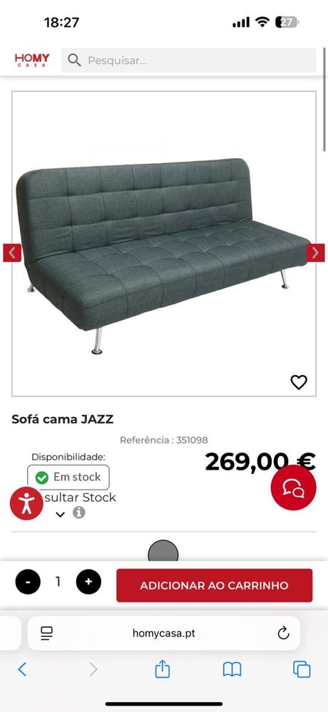 Sofa cama NOVO!!