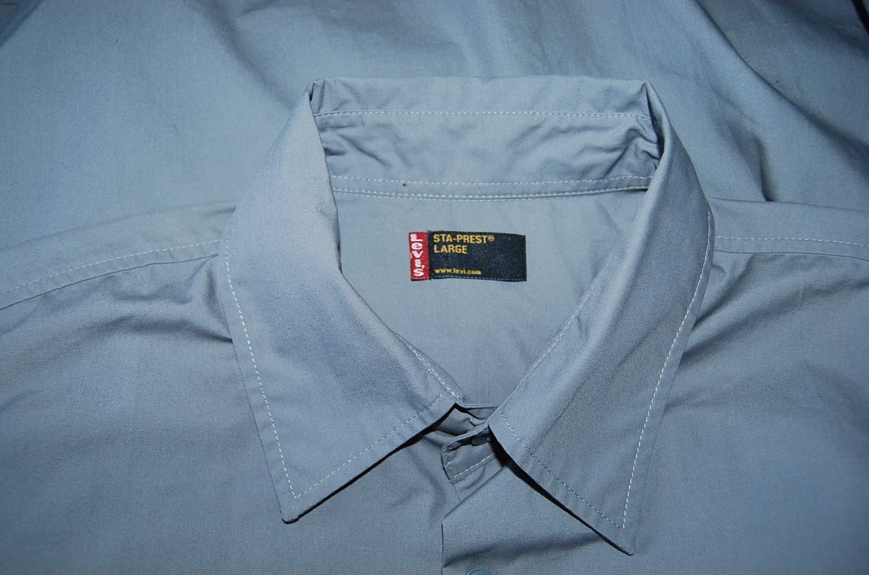 LEVIS STA-PREST ROZ.L koszula męska jak nowa