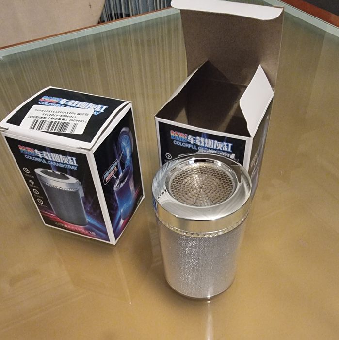 Cinzeiro com luz led