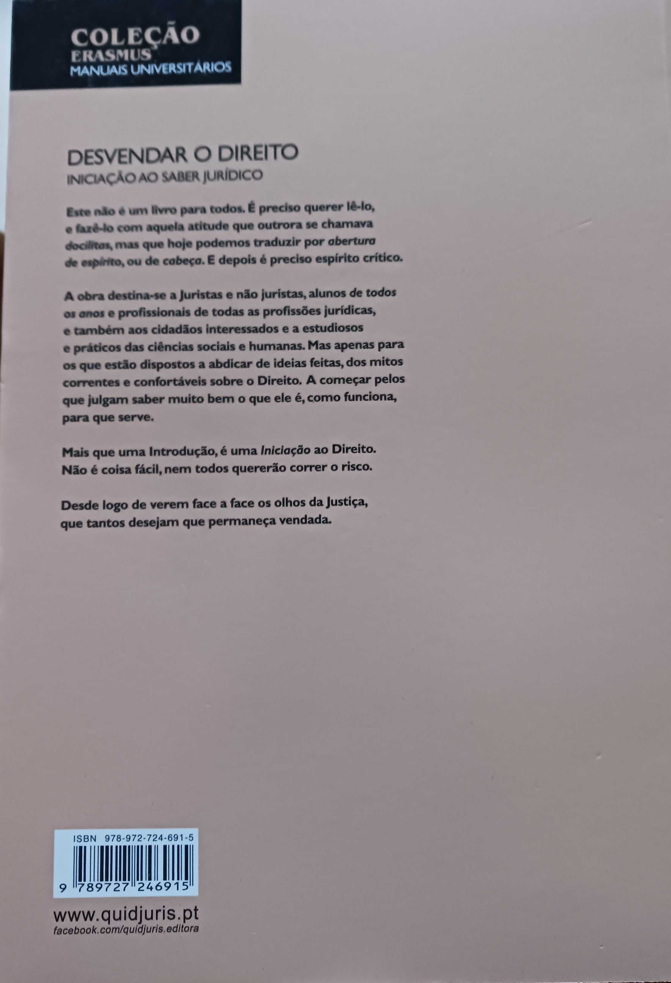 Desvendar o Direito - Paulo Ferreira da Cunha