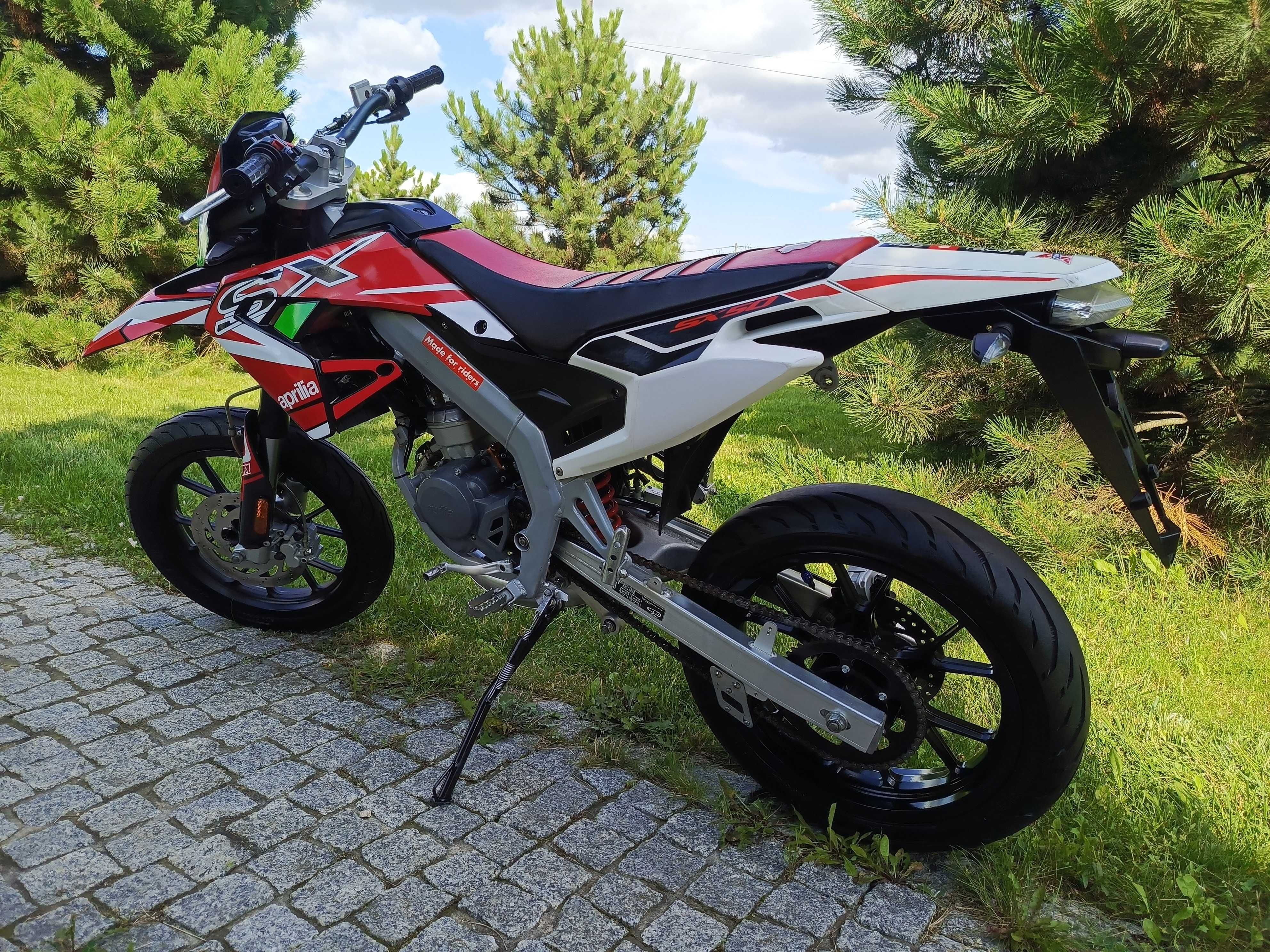 Aprilia SX 50/80 2018r. Factory, AIRSAL, Voca Racing, Mocny SET