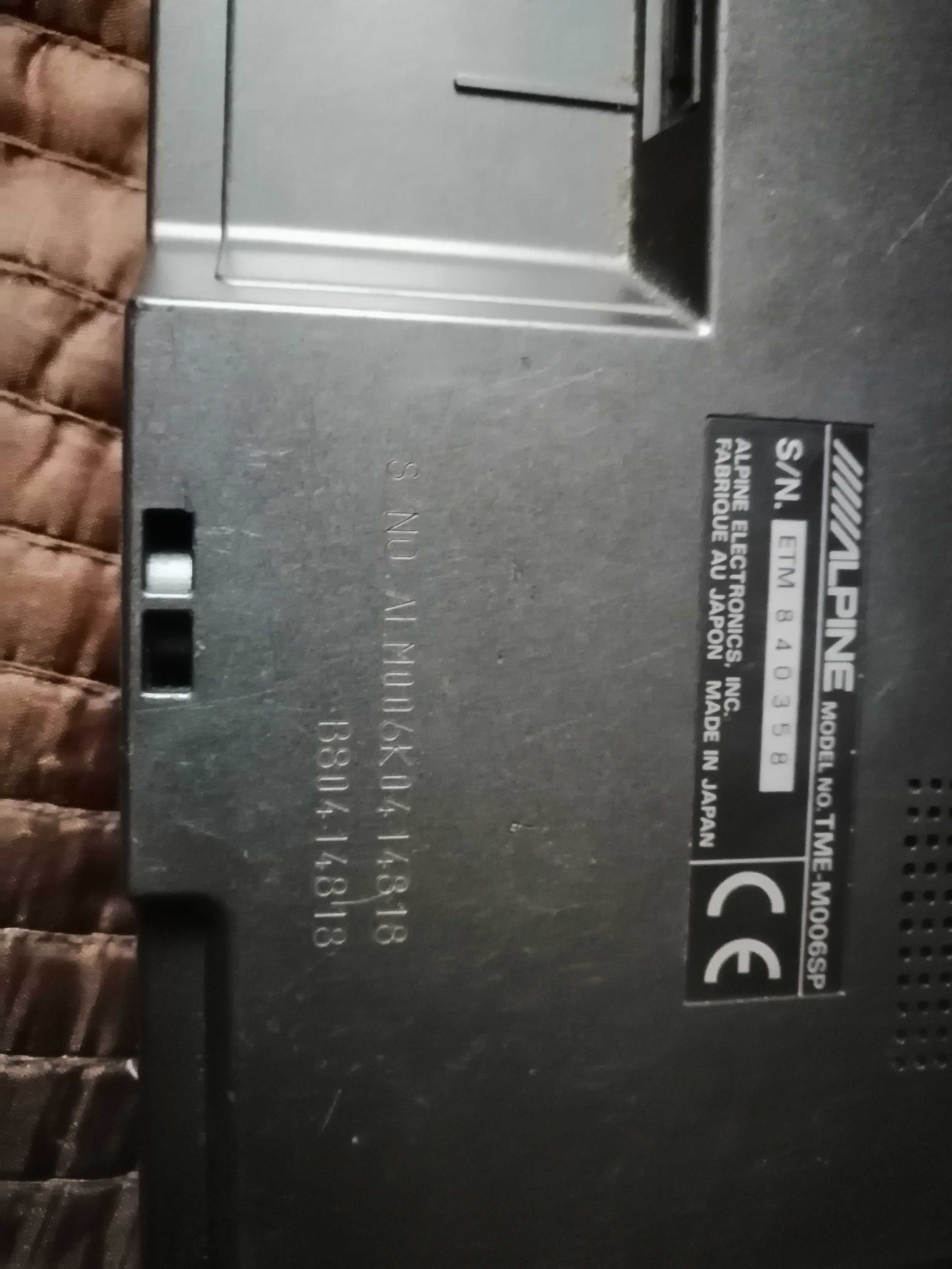 monitor LCD color TME-MOO6SP ALPINE
