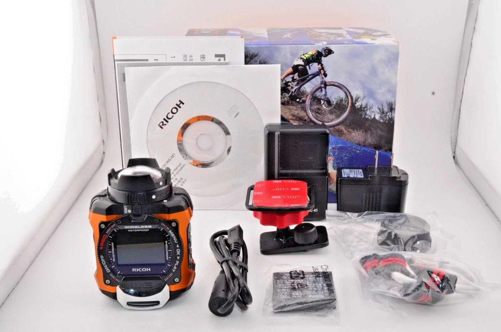 Câmera de ação Ricoh WG-M1 NOVA