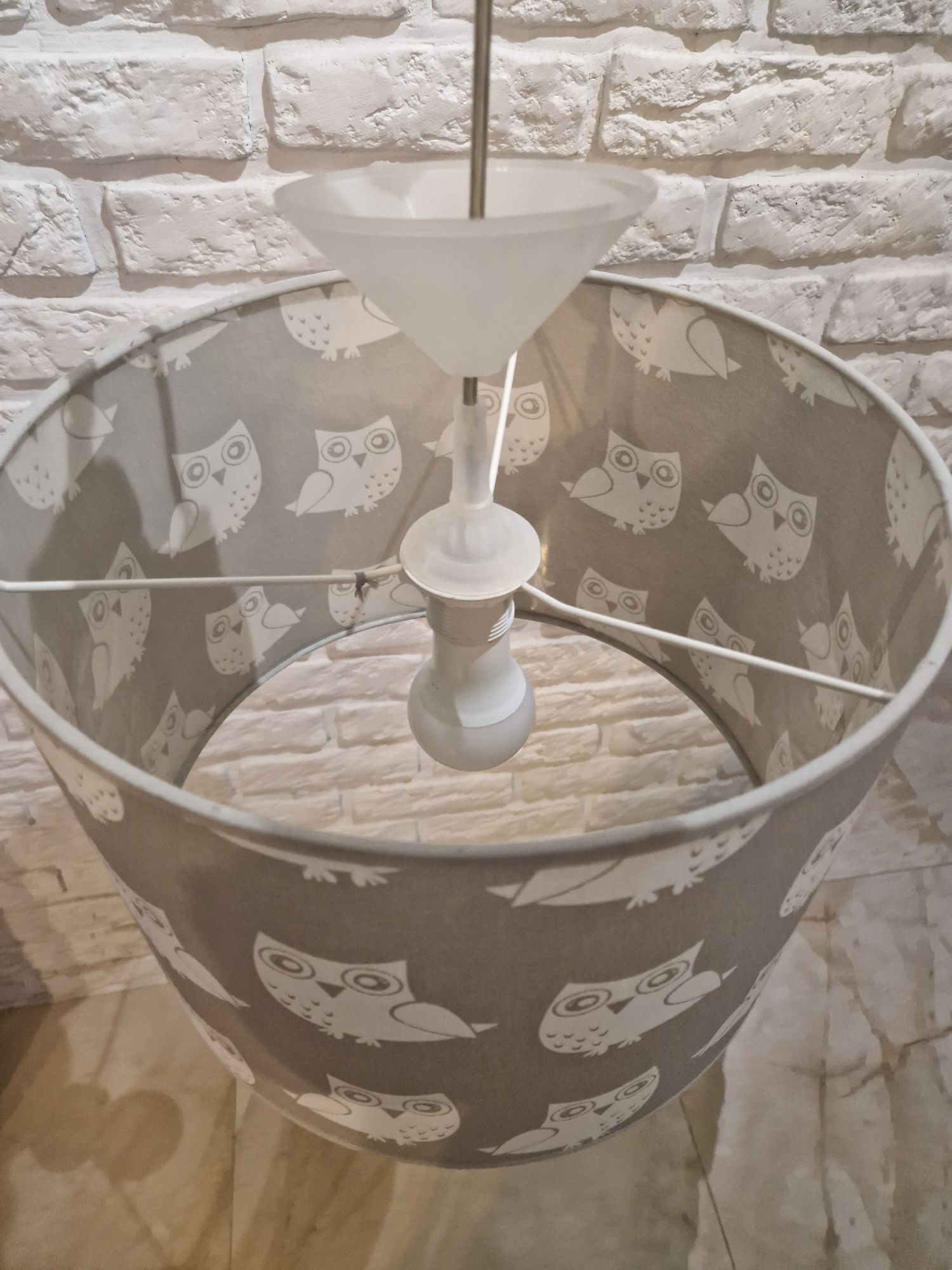 Żyrandol dziecięcy w sowy