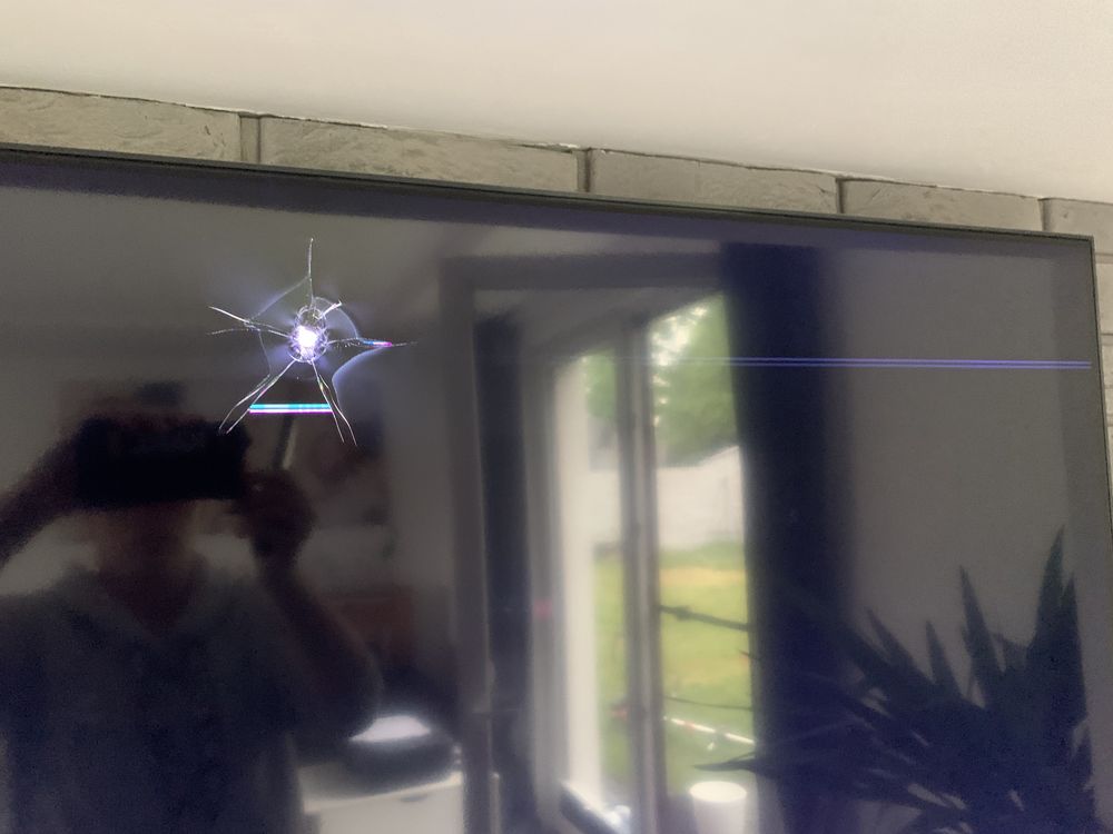 Telewizor Samsung 65' USZKODZONY