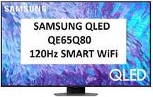 NOWY TV Samsung QE65Q80BAT QLED 120Hz Tizen Dolby Atmos HDMI 2.1