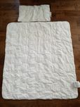 IKEA Poduszka +kołdra do łóżeczka. 115x103 cm , bawełna