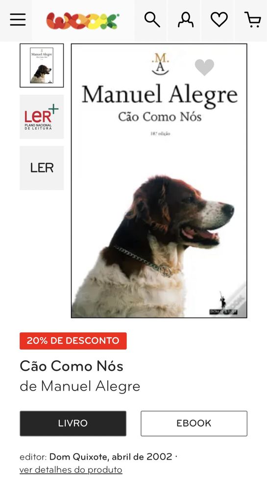 “Cão Como Nós”, Manuel Alegre