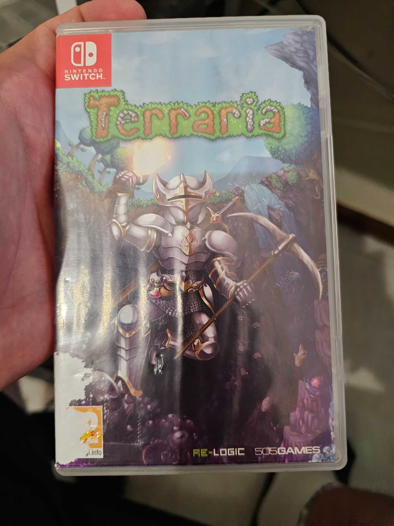 Terraria switch capa danificada