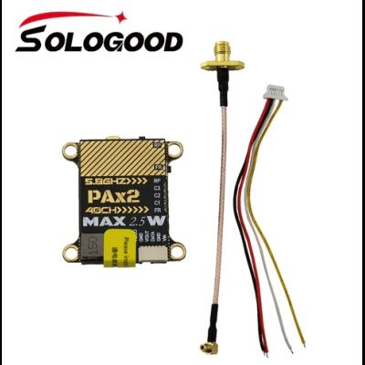 Відеопередавач FPV VTX 2.5W Pax2Max SOLOGOOD 5.8G 2.5W 40CH