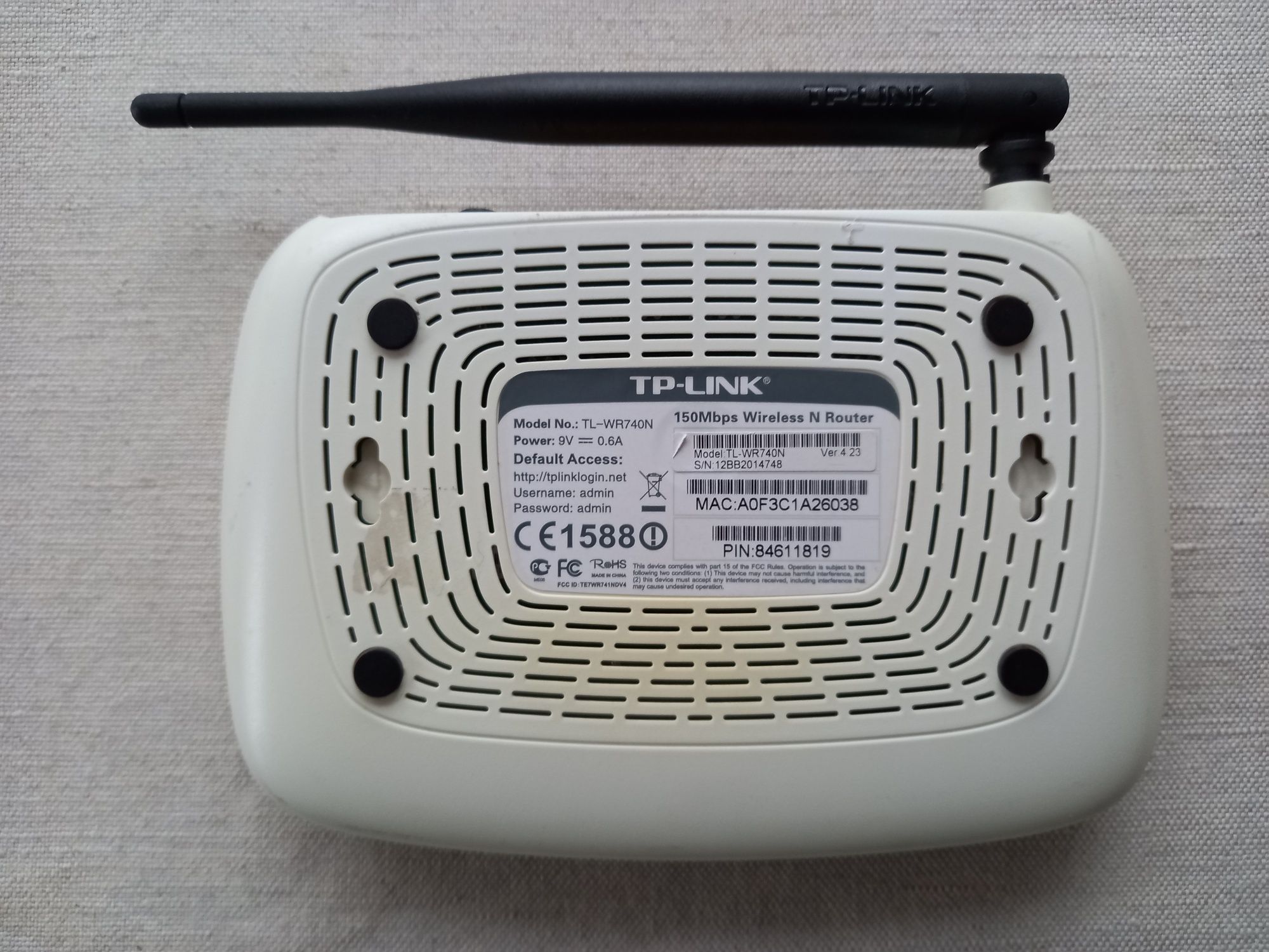 Router TP-Link TL-WR740N