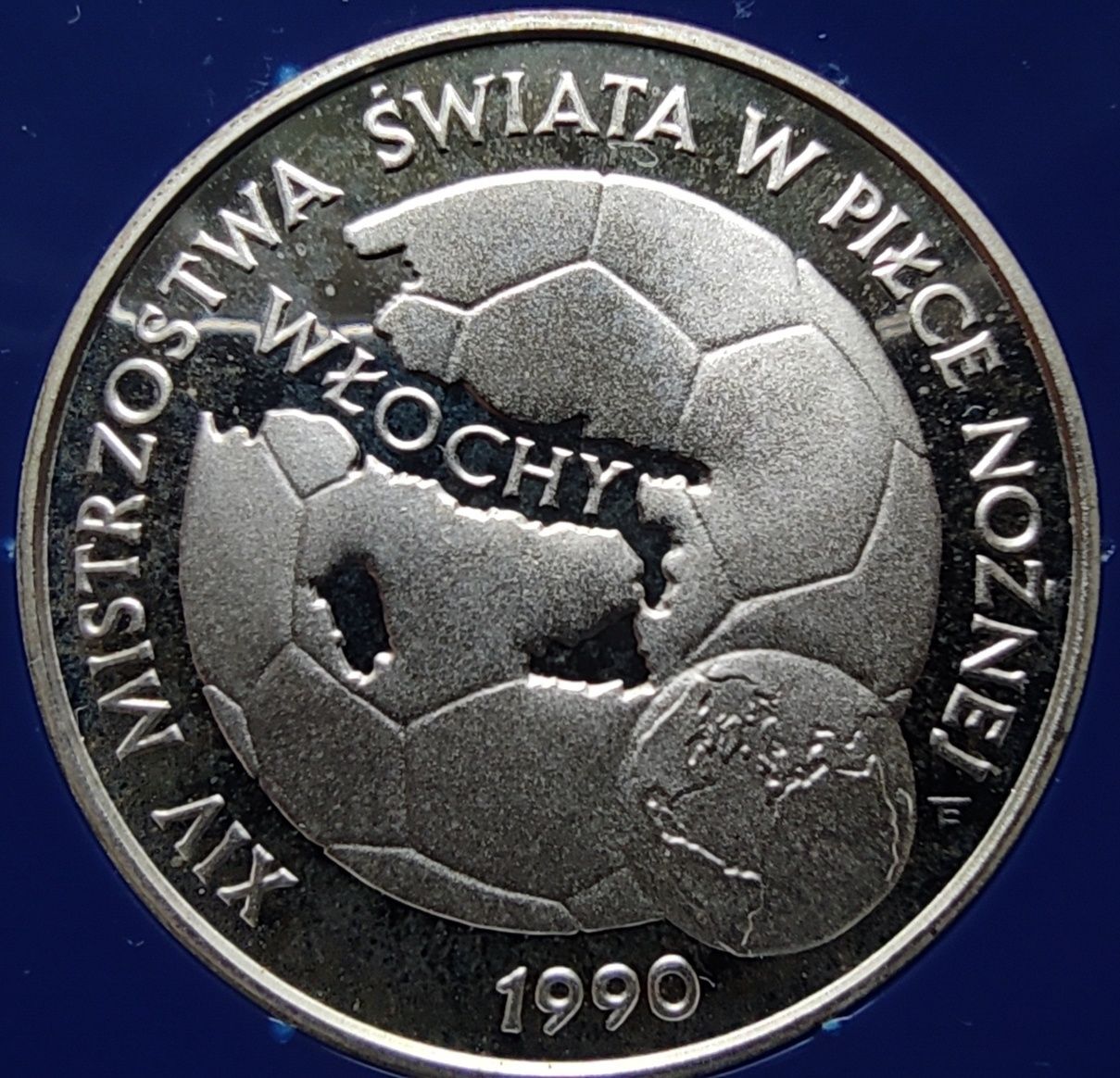 20 000 zł 1989 XIV MŚ w Piłce nożnej Włochy 1990