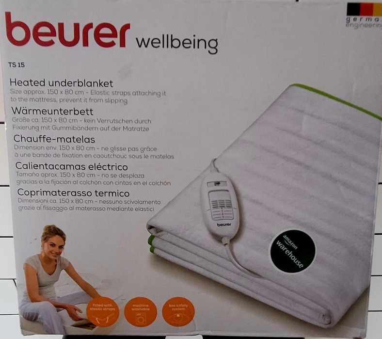 BEURER TS 15 Koc elektryczny nakładka na materac 150 x 80cm