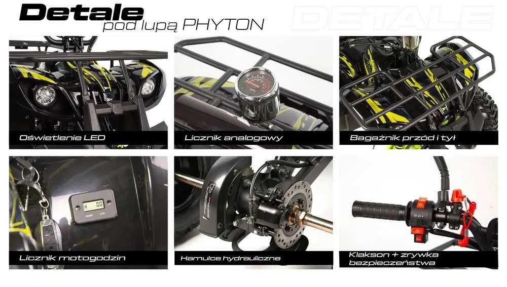 Quad XTR PHYTON 125 Automat Raty Dostawa tego samego dnia