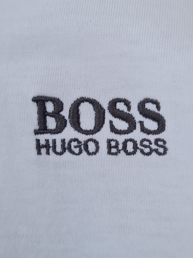 Футболка чоловіча біла Hugo Boss орігинал р. S