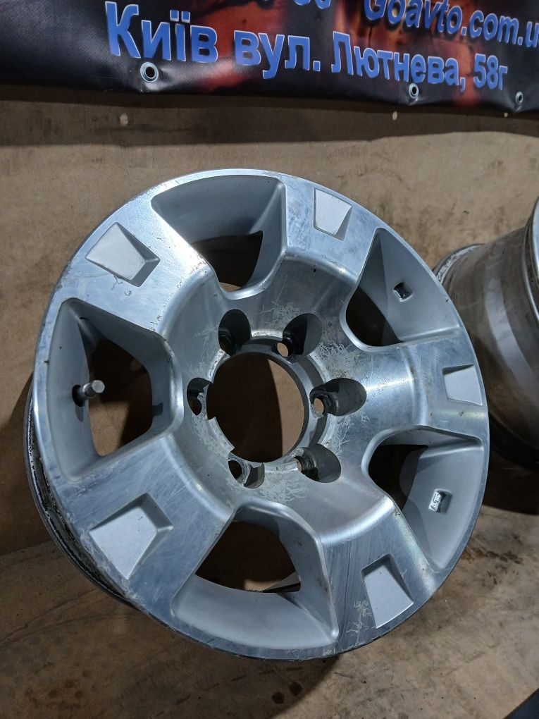 Goauto Terminal диски Toyota 6/139,7 r15 et10 7j dia110 купити лютнева