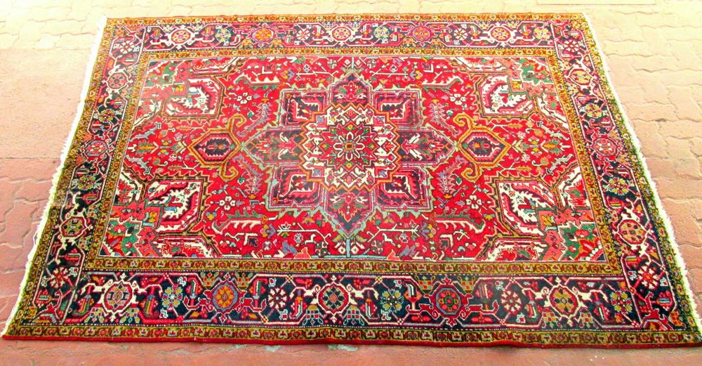 Impressionante Tapete KAZAK tecido à mão, lã s/ algodão, c/ 290x205cm