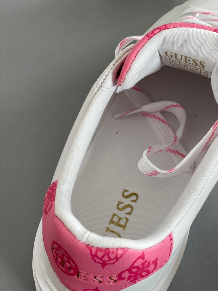 Buty Guess White/Pink Roz. 40