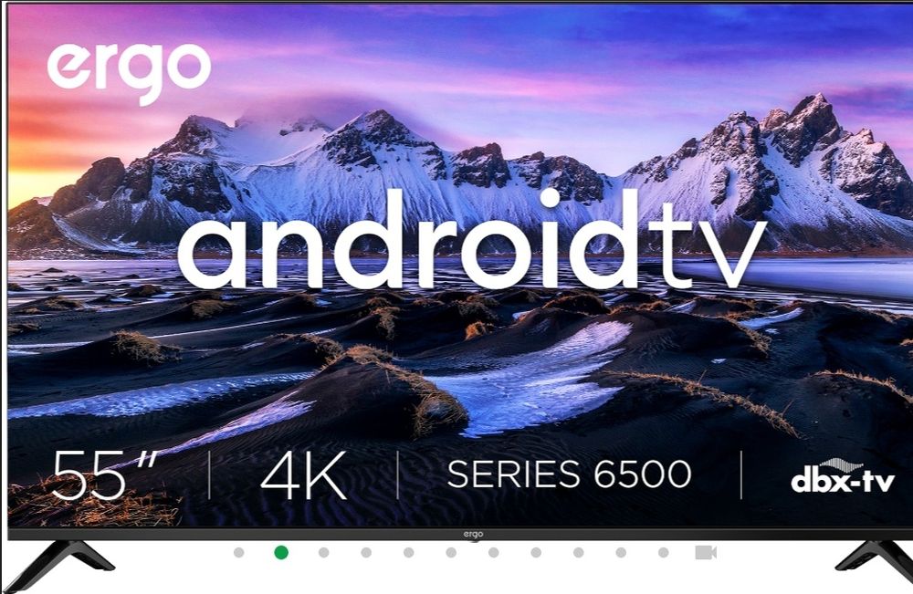 Телевізор Ergo 55" 55GUS6500