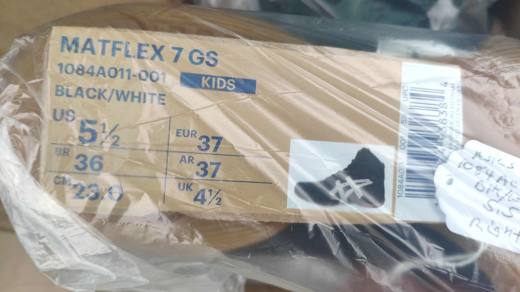 Борцовки ASICS Matflex 7 оригінал (23 см) 37 розмір