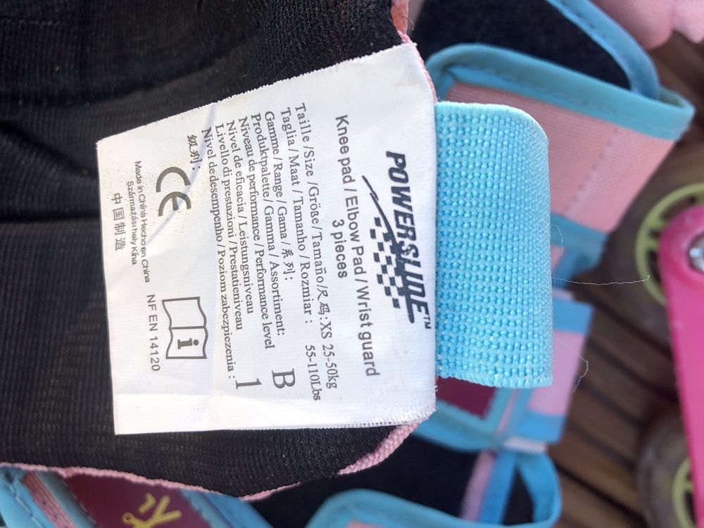Patins + equipamento