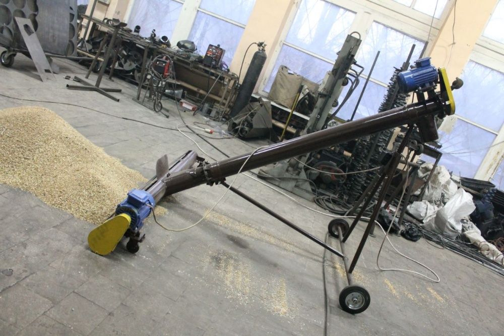 Шнековый погрузчик, зернопогрузчик, разгрузчик, транспортер, шнек