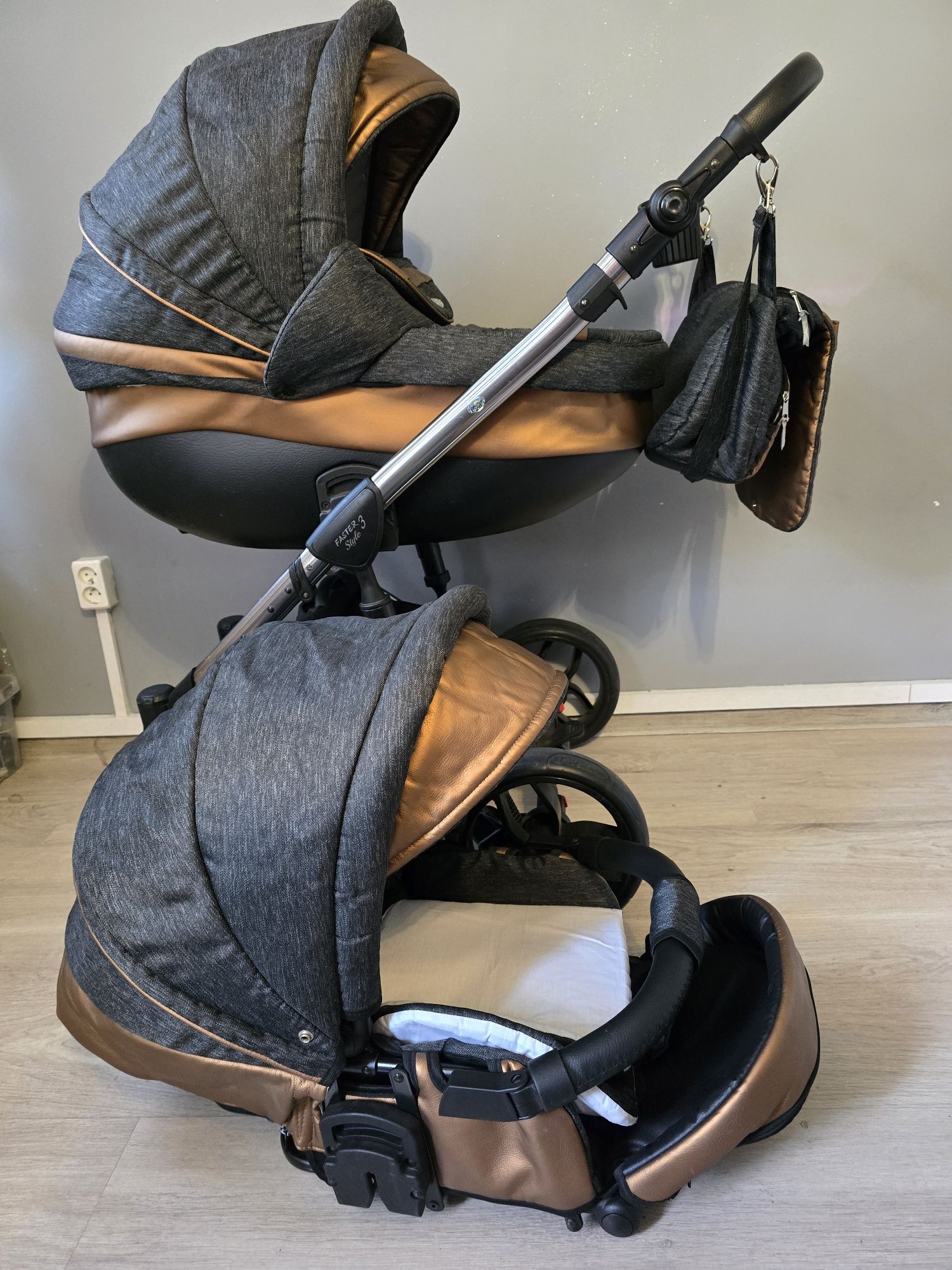 Wózek  Baby Merc Faster 3 limited Edition 3w1
