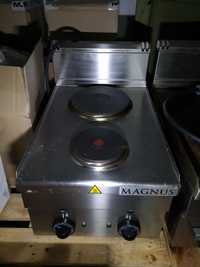 Fogão de bancada elétrico com 2 placas redondas, Magnus