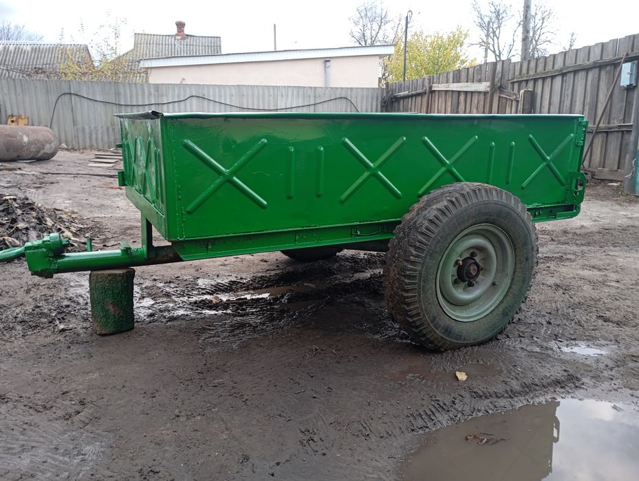 Причіп по мінітрактора tz4k14, т-25, мототрактора Дтз самоскид чеський