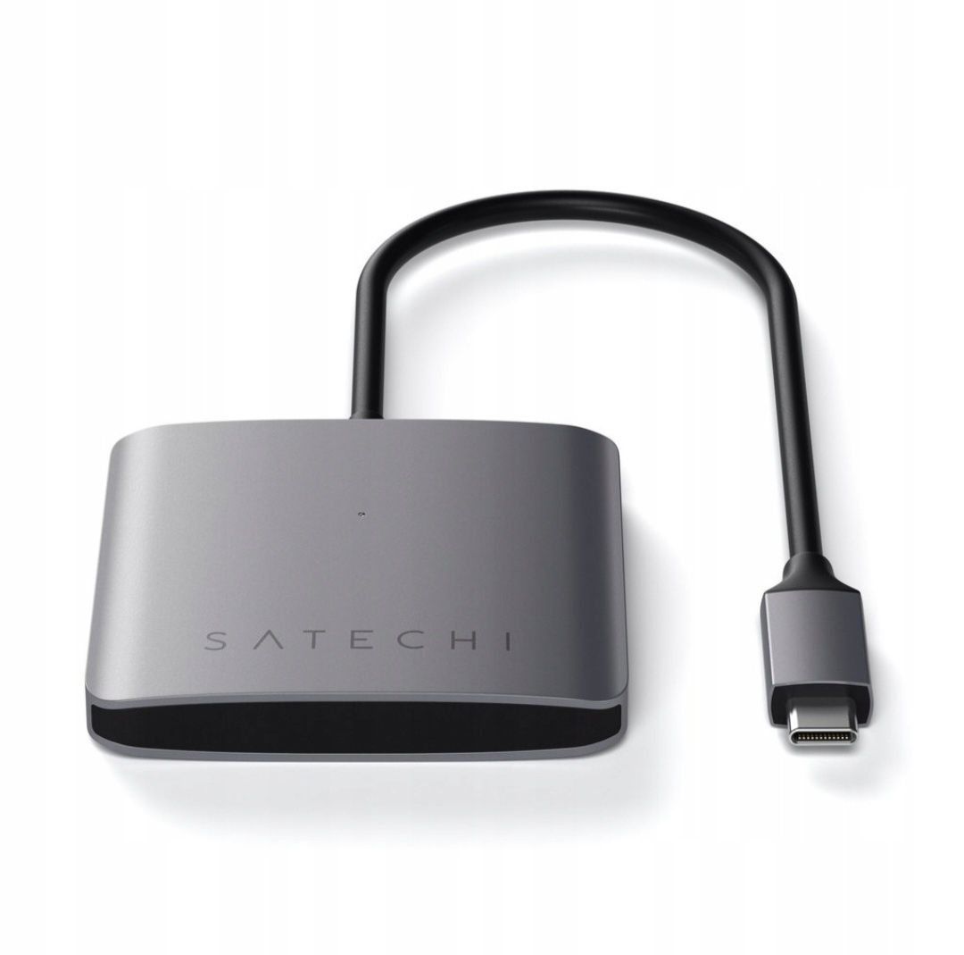 Satechi 4-Port USB-C Hub - Poczwórny Adapter 4w1