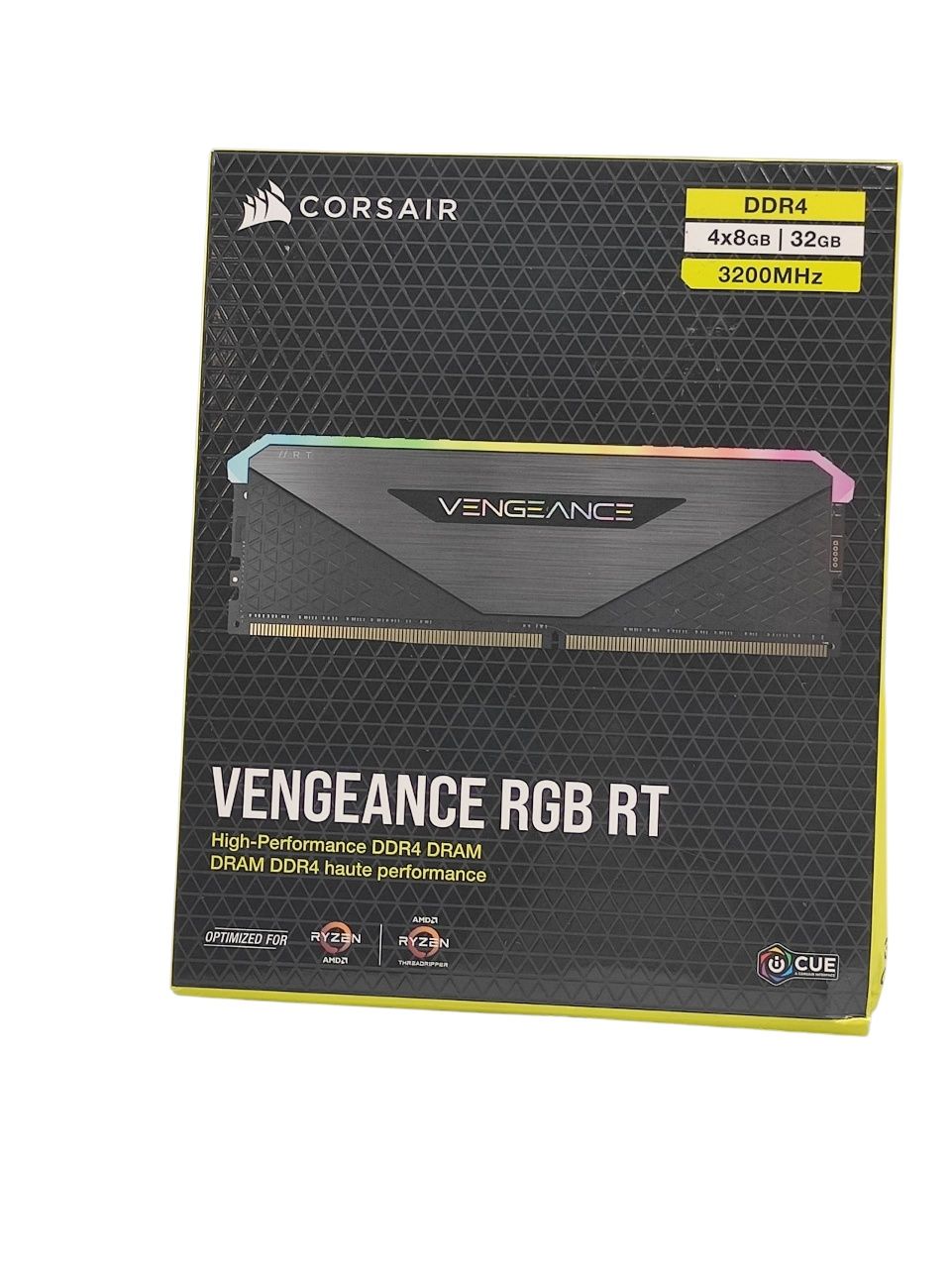 Na Lewara Pamięć RAM Corsair Vengeance RGB RT DDR4 4x8gb 32gb 3200MHz