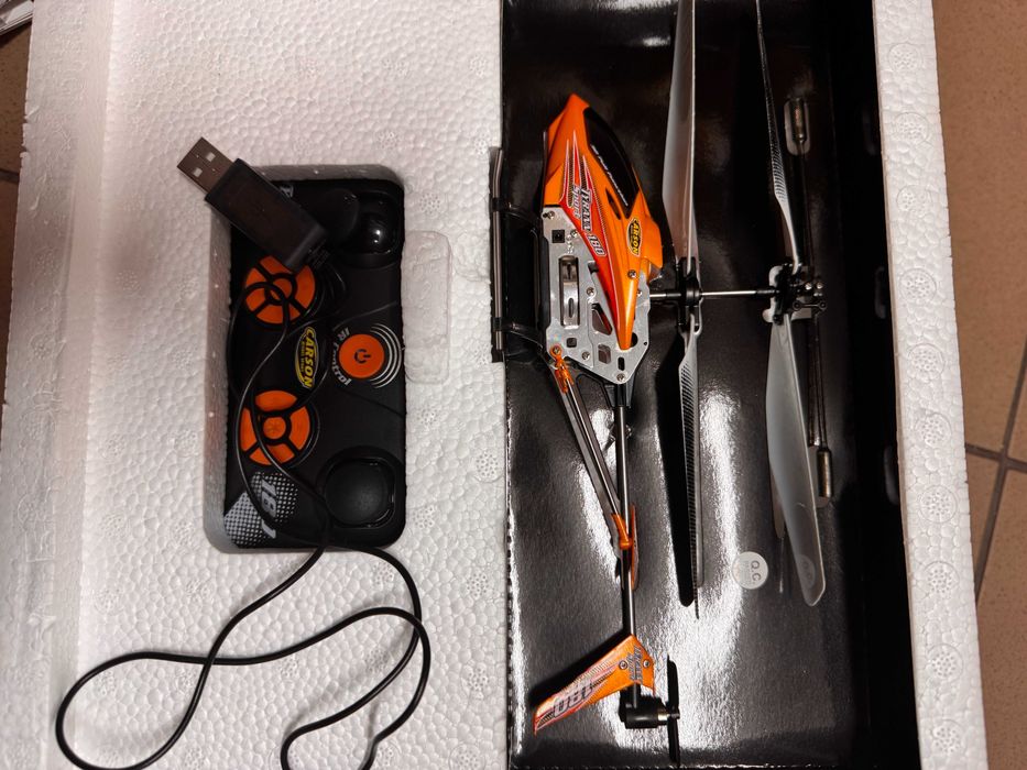 Carson RC Sport Tyrann 180 Feuerwehr Helikopter dwuwirnikowy RC