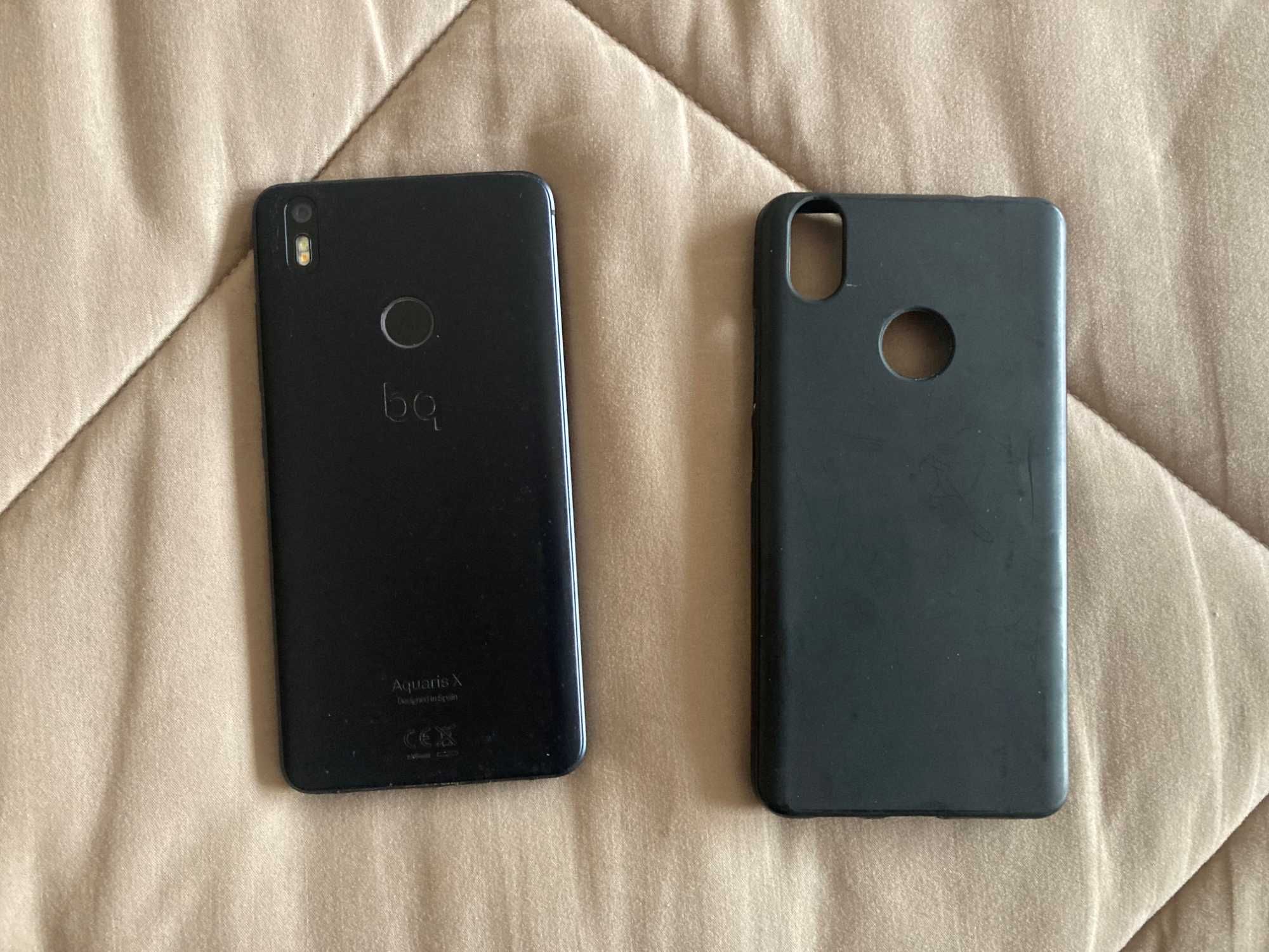 BQ Aquaris X vidro partido
