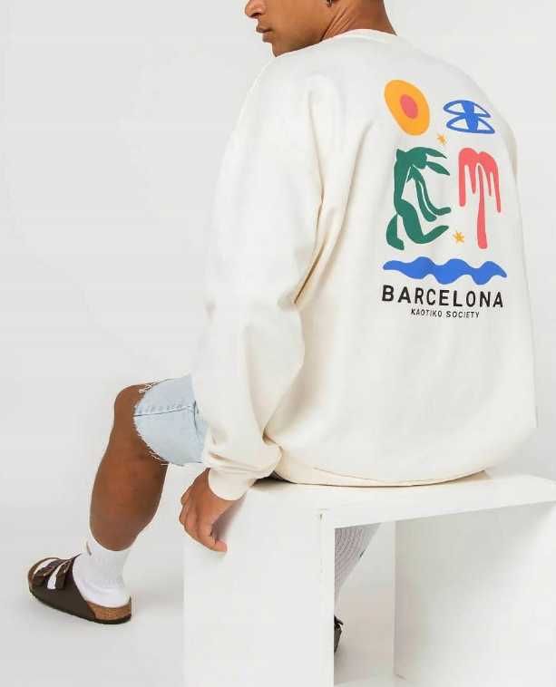 Nowa męska bluza Kaotiko Barcelona r. M