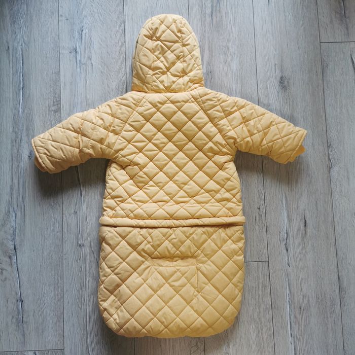 Cocodrillo kombinezon jesienno zimowy do wózka żółty rozmiar 62-68